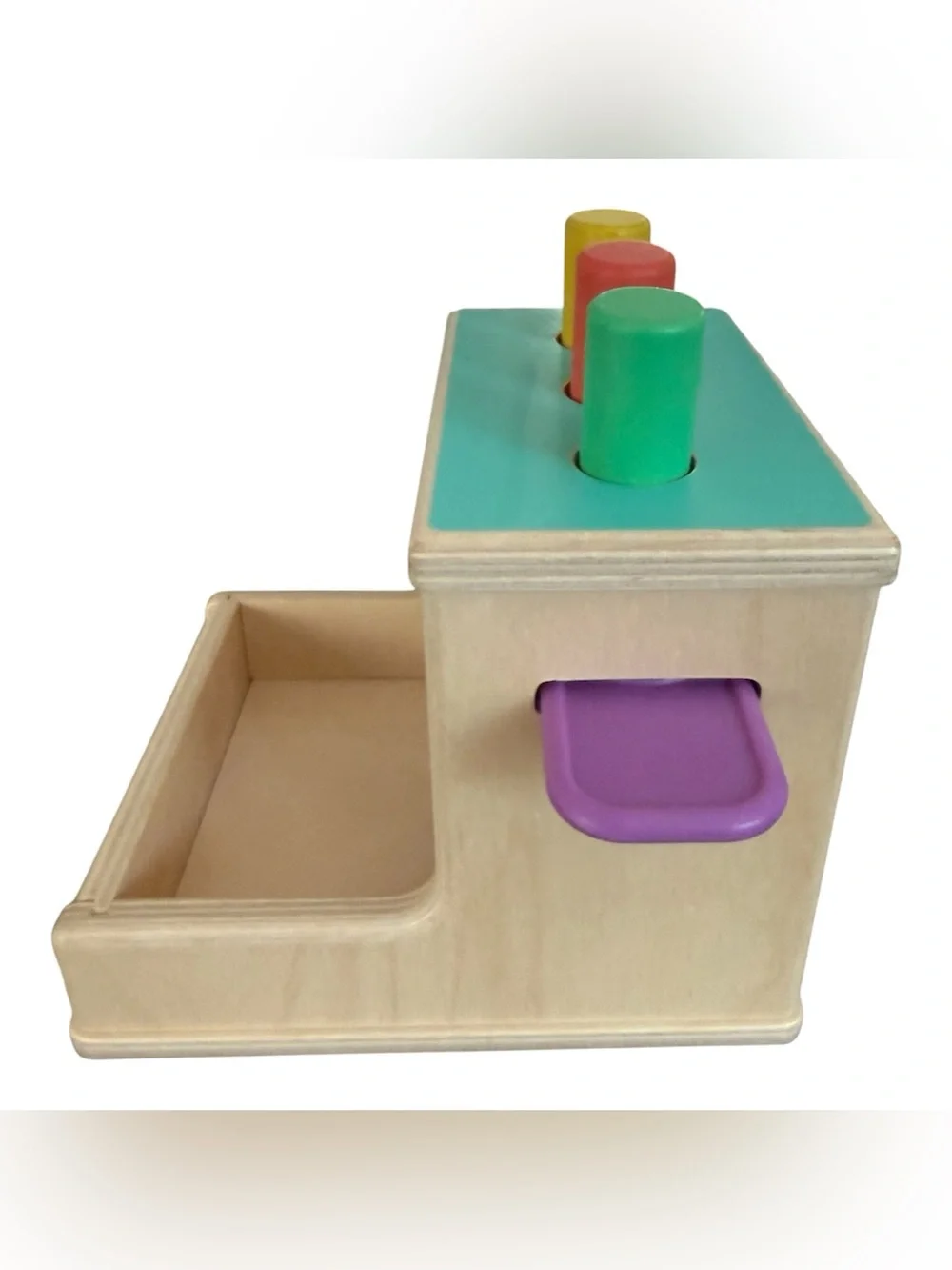 Lovevery Wooden Peg Drop Toy Multicolor Montessori toy